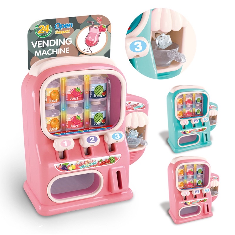 Máy bán nước ngọt cần gặt cho bé
