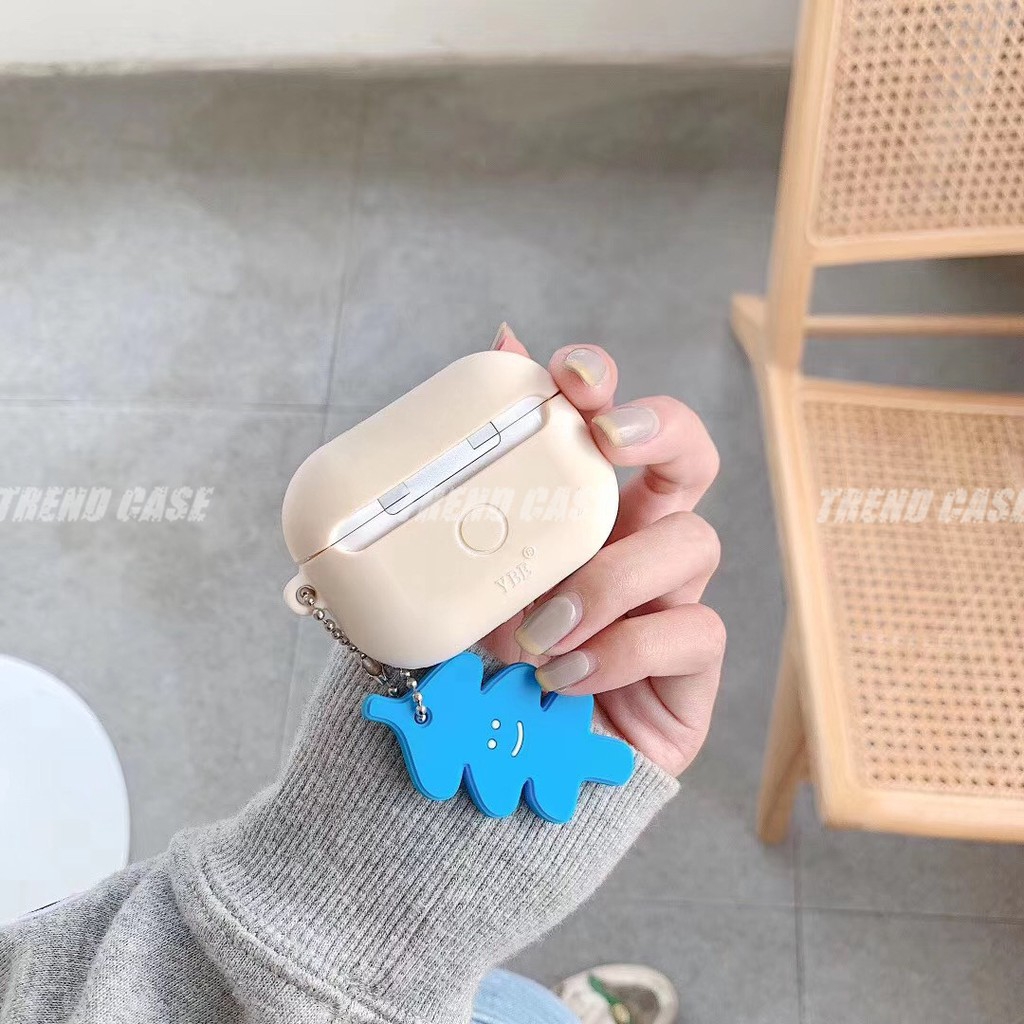 Vỏ Silicone Bảo Vệ Hộp Tai Nghe Airpods 1 / 2 / 3 In Hình Gấu Con Xinh Xắn