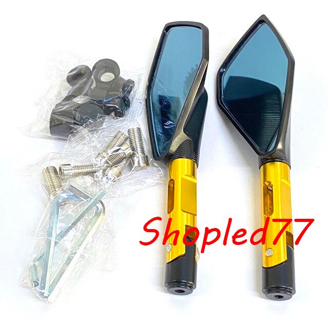 Gương 5 cạnh rizôma CNC cao cấp ( giá 1 đôi)
