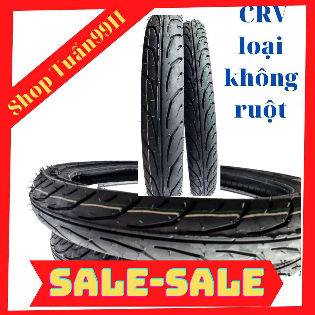 Cặp vỏ CRV chính hãng không dùng ruôt 60/90-17, 70/90-17