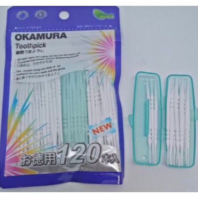 (MUA 11 TẶNG 1) COMBO 12 GÓI TĂM NHỰA 120 CÂY OKAMURA CHẤT LƯỢNG NHẬT BẢN.