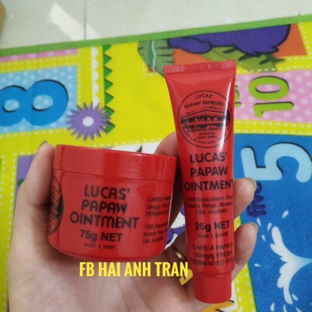 Kem đa năng Lucas Papaw Ointment 75g