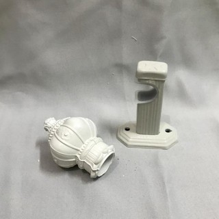 Đầu chụp, chân đế - Bộ phụ kiện lắp rèm cửa