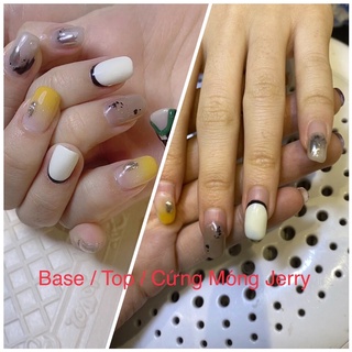 Base, top, cứng móng, ,  Jerry chính hãng  ( Base top móng tay )