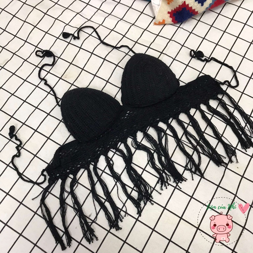 Bikini len cột dây đi biển dành cho nữ phong cách Hàn Quốc Tiệm Của Nhi BKN01 | BigBuy360 - bigbuy360.vn