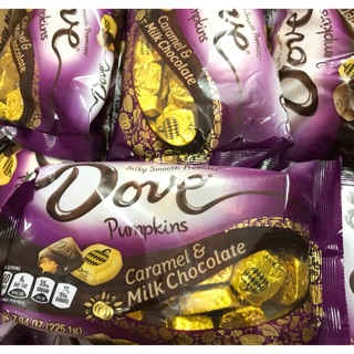 [Date 6/2019]-Kẹo socola sữa nhân Caramel Dove 225g của Mỹ