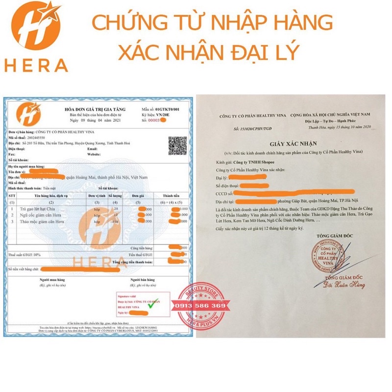 Thảo mộc giảm cân Hera dạng viên ⚡ CHÍNH HÃNG ⚡ Viên giảm cân Hera mẫu mới - giảm hấp thu chất béo cải thiện vóc dáng