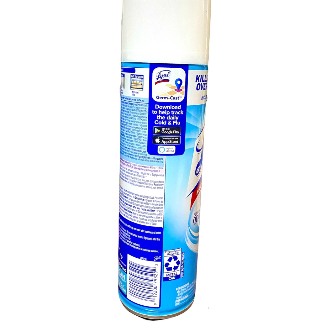 [HÀNG MỸ] Bình Xịt diệt khuẩn Lysol Disinfectant Spray 538GR (Mẫu mới có nắp) 🇺🇸🇺🇸🇺🇸