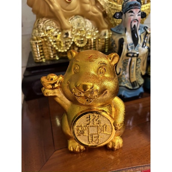 Cọp Vàng tiết Kiệm Lớn 10x15Cm.