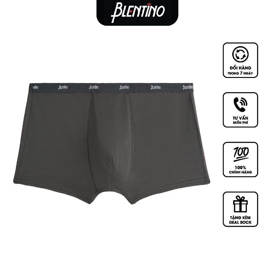 Quần Lót Nam Boxer Blentino D01 - Sịp Đùi Nam Cao Cấp Chất Liệu Cotton - Hàng mới về