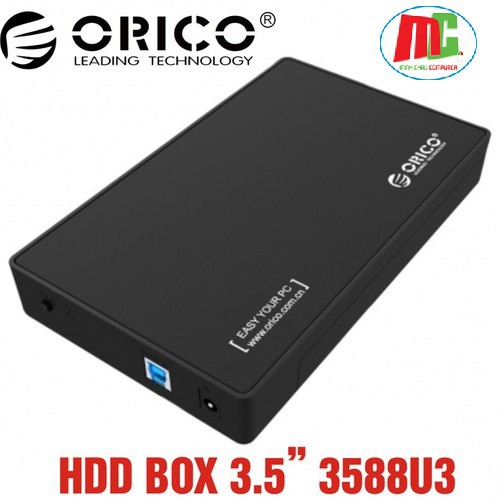 Box Ổ Cứng 3.5/2.5 inch SATA USB 3.0 Orico 3588US3 - Bảo Hành 12 Tháng