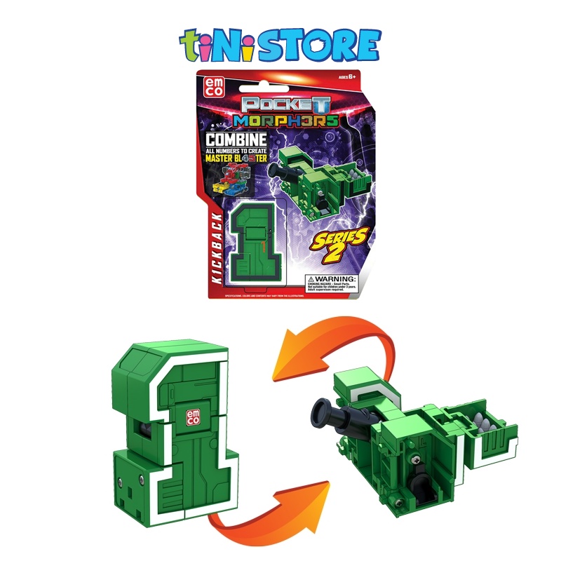 Đồ chơi lắp ráp sáng tạo tiNiToy lego robot đại chiến hình số EMCO series 2 6899 - Giao mẫu ngẫu nhiên mảnh ghép