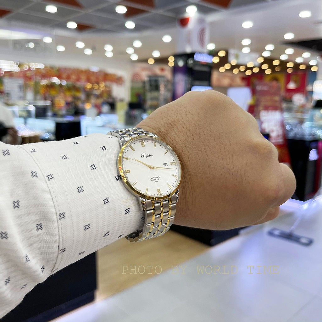 Đồng Hồ Nam Pafolina 5019M dây thép Chính Hãng Full Box , Kính Sapphire Chống Xước - Chống Nước 5ATM - Bảo hành 3 năm | BigBuy360 - bigbuy360.vn