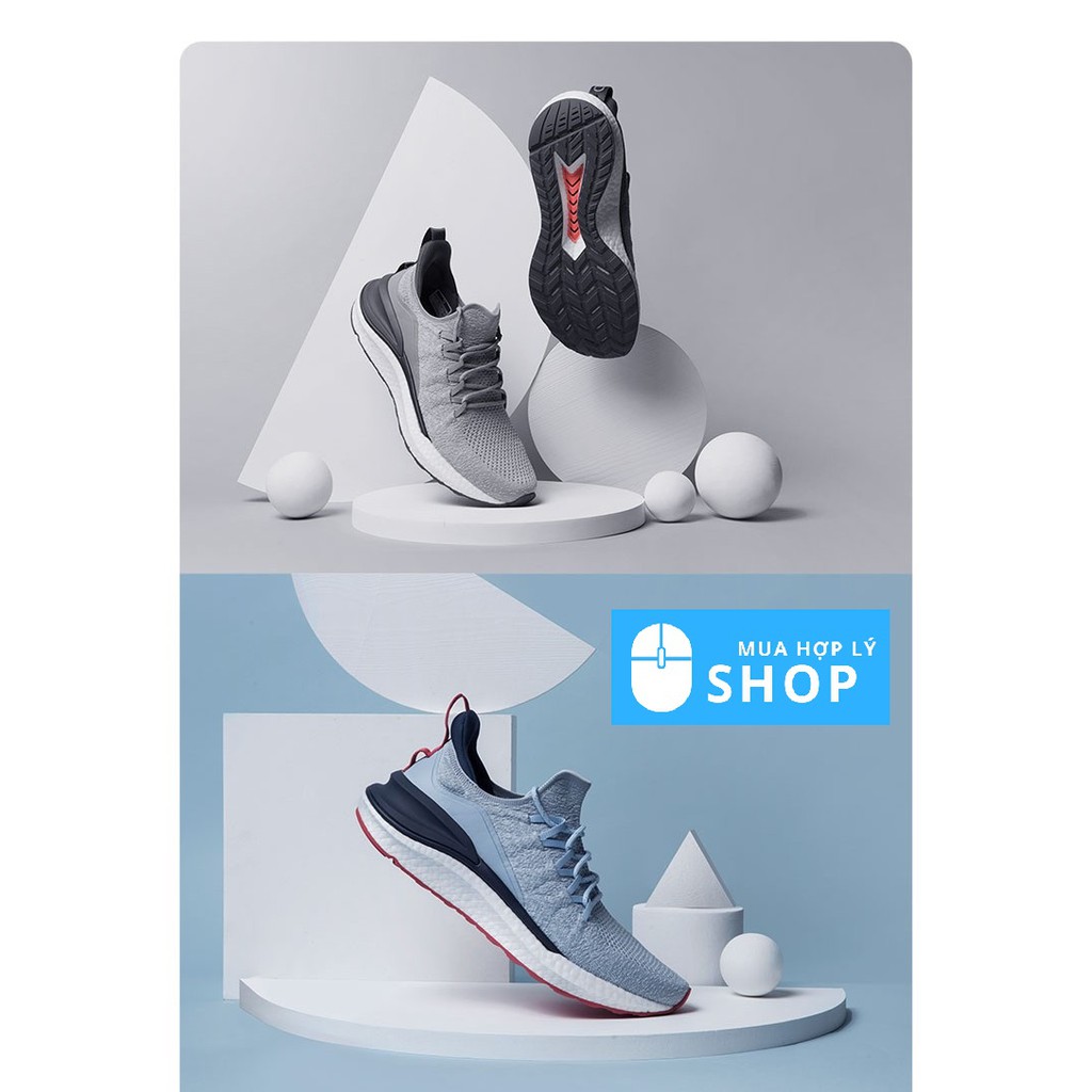 Giày Thể Thao Nam Xiaomi Mijia 4 Sneakers Thời Trang Chạy Bộ - Hàng Nhập Khẩu