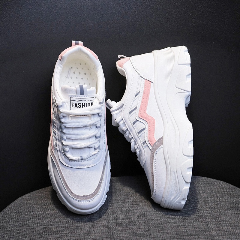 IELGY Giày Thể Thao Đế Dày Tăng Chiều Cao Dễ Phối Đồ Thời Trang Cho Nữ