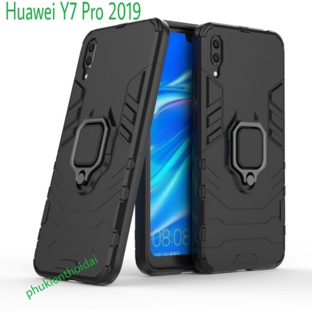 Ốp lưng Huawei Y7 Pro 2019 chống sốc Iron Man Iring cao cấp