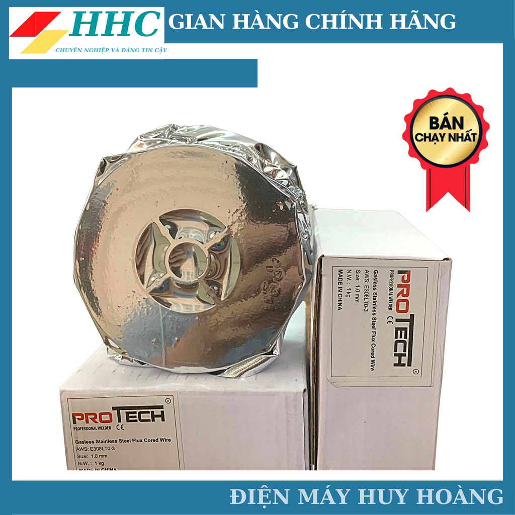 Cuộn dây hàn MIG Inox loại 1kg - Inox 308 không gỉ