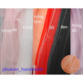 Vải voan lưới dập ly 50k/m