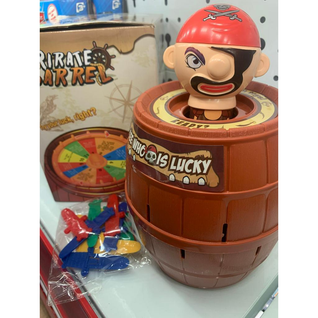 Bộ đồ chơi đâm hải tặc cỡ lớn 20cm 24 kiếm, cỡ lớn 2 in 1, đồ chơi hải tặc vui nhộn