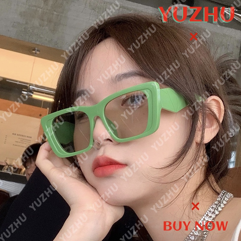 Kính Mát Đính Kim Cương Giả Màu Tương Phản Thời Trang Cho Nữ