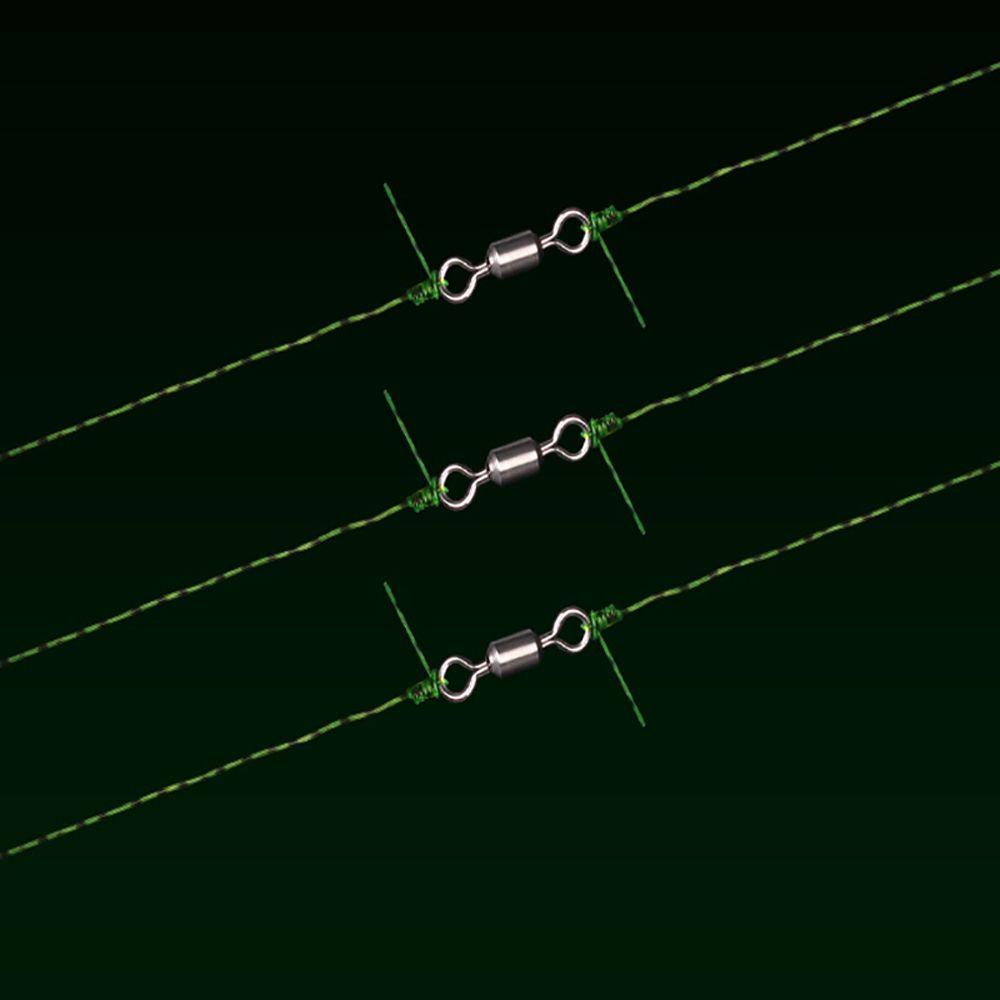 Danilo Cuộn Dây Câu Cá Bằng Cao Su Phủ Fluorocarbon Chống Mài Mòn Thay Đổi Màu Sắc Tiện Dụng