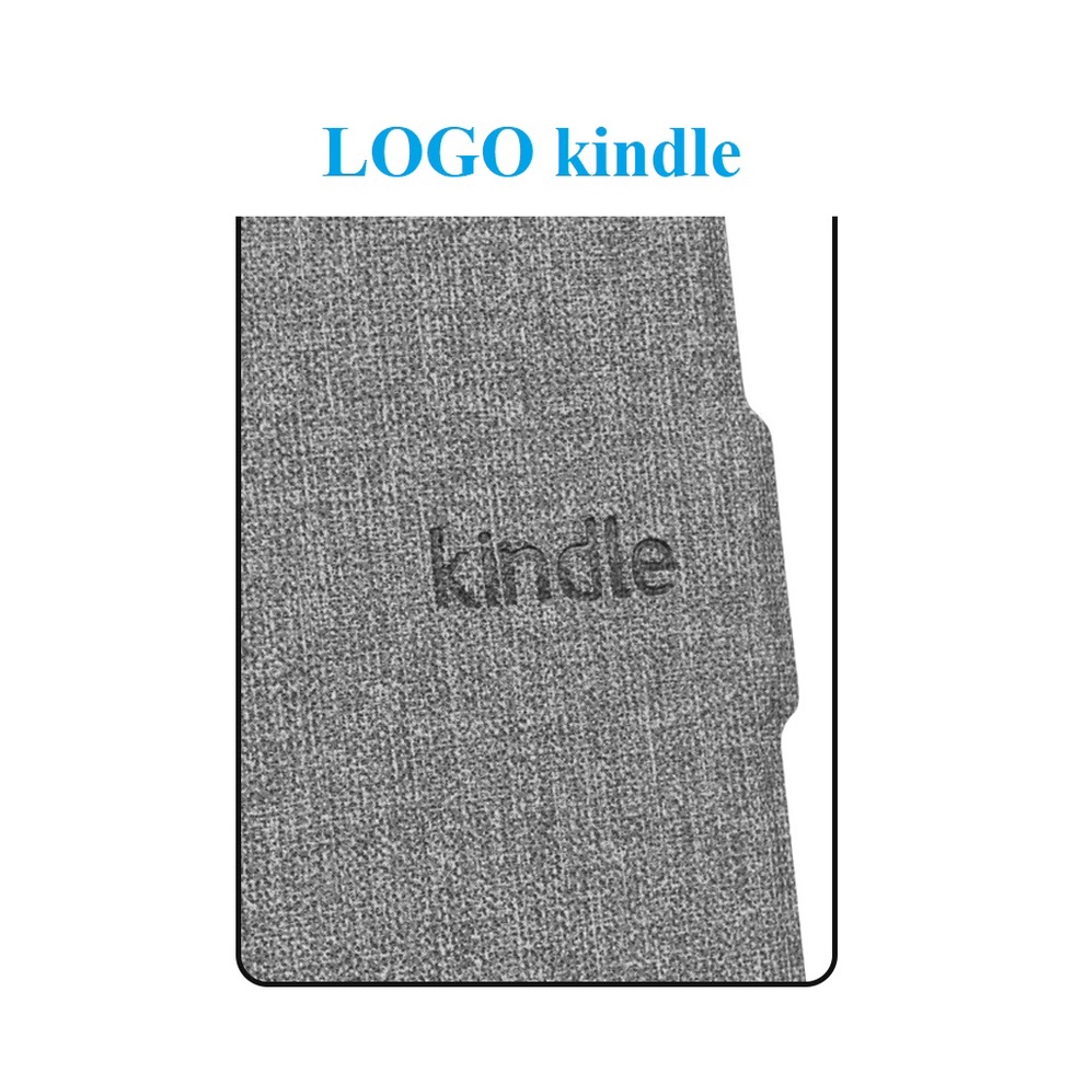 [PPW5] Bao da Cover bảo vệ cho Kindle Paperwhite 5 - Mẫu vân vải, ốp sau PVC - Smartcover tự động tắt mở