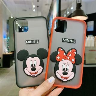 ốp Samsung S20 Ultra S20 S10 S9 S8 + Note 10 9 8 Case Mickey Minnie Cover Matte Mobile Phone Casing