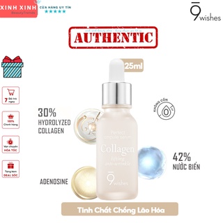 Tinh Chất Chống Lão Hóa 9 Wishes Collagen Lifting Anti-wrinkle Ampule Serum 25ml
