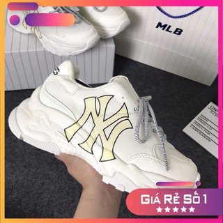 Giày m.i.b ny vàng, giày thể thao ny đế cao hot trend 2021 full size