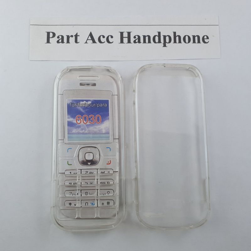 Ốp Điện Thoại Trong Suốt Có Mica Cho Nokia 6030
