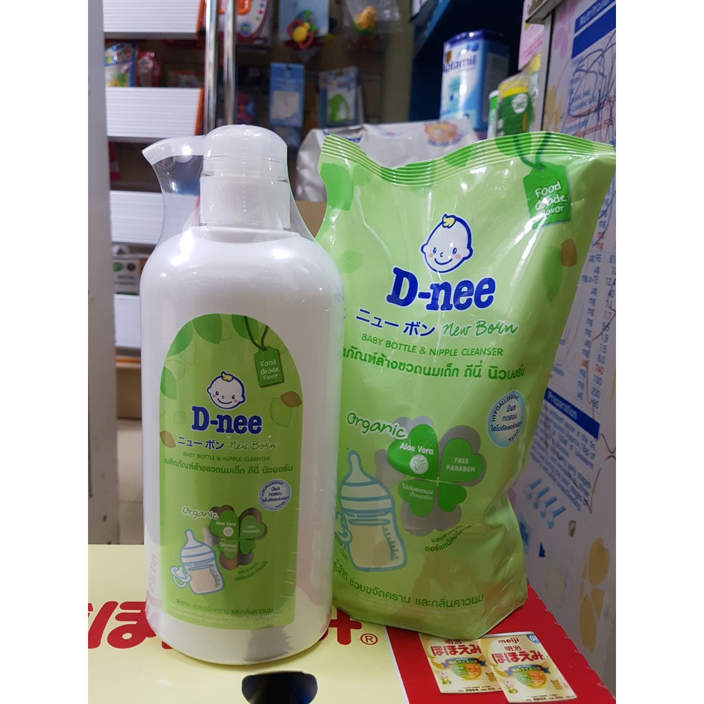 Nước rửa bình sữa Dnee chai 620ml ( Thái lan )