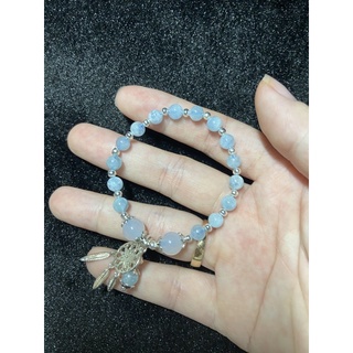 Vòng aqua mix charm