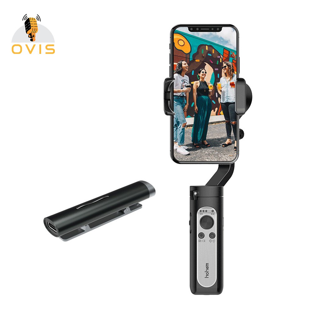 Hohem ISteady X Vlogger Kit - Gimbal Chống Rung Tích Hợp Micro Không Dây Cho Smartphone