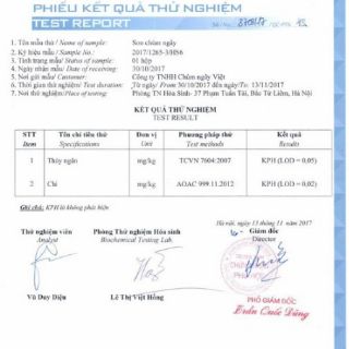 [Masa] Son màu handmade chùm ngây MoriS (8 màu tùy chọn)