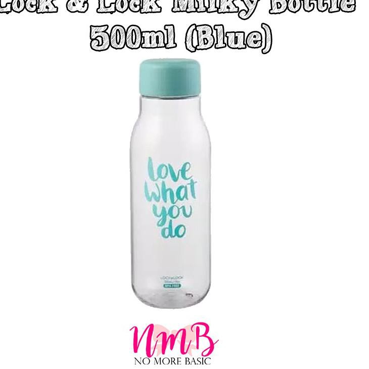 LOCK & LOCK Bình nước thủy tinh trong suốt dung tích 500ml