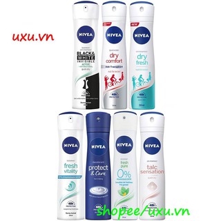 Xịt Khử Mùi Nữ 150Ml Nivea Với Nhiều Hương Thơm Giúp Bạn Dễ Lựa Chọn Hơn, Với uxu.vn Tất Cả Là Chính Hãng.