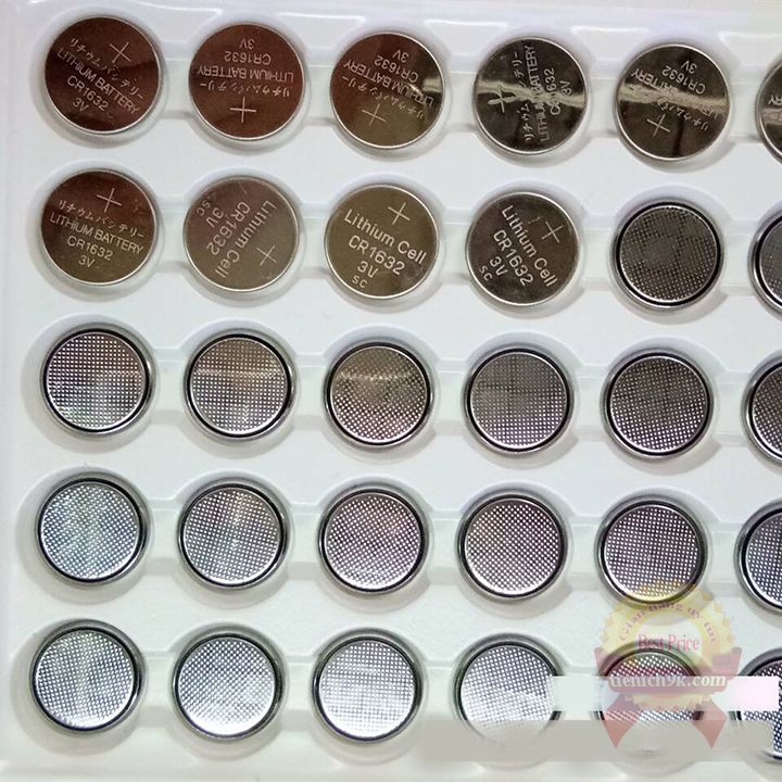 Pin chìa khóa ô tô Cmos CR1632 Th battery điều khiển từ xa