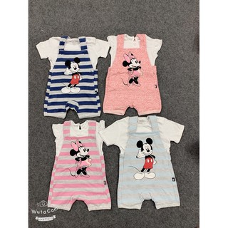 Sét yếm mickey xuất sịn cho bé