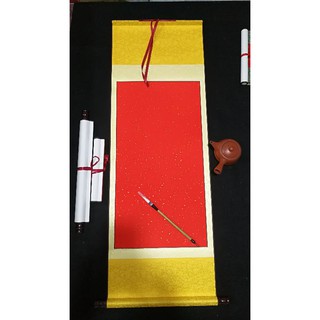 Biểu Giấy Lụa Viết Thư Pháp 40x120cm