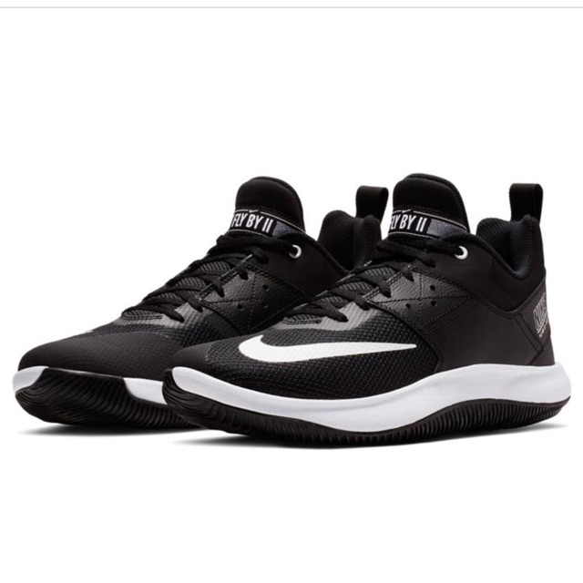 Giày Nike Fly by low II Black-White