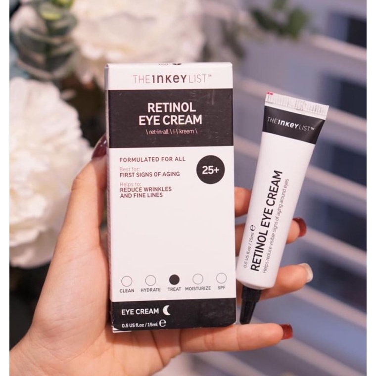 Kem mắt chống lão hóa The INKEY List Retinol Eye Cream 15ml