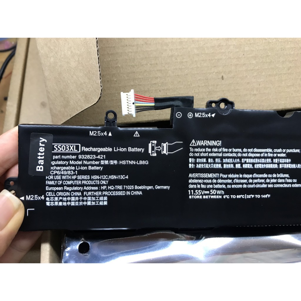 Pin laptop HP Elitebook 730 G5,735 G5,740 G5,745 G5,830 G5,840 G5,846 G5,Zbook 14U (SS03XL) tốt Bh 6 tháng