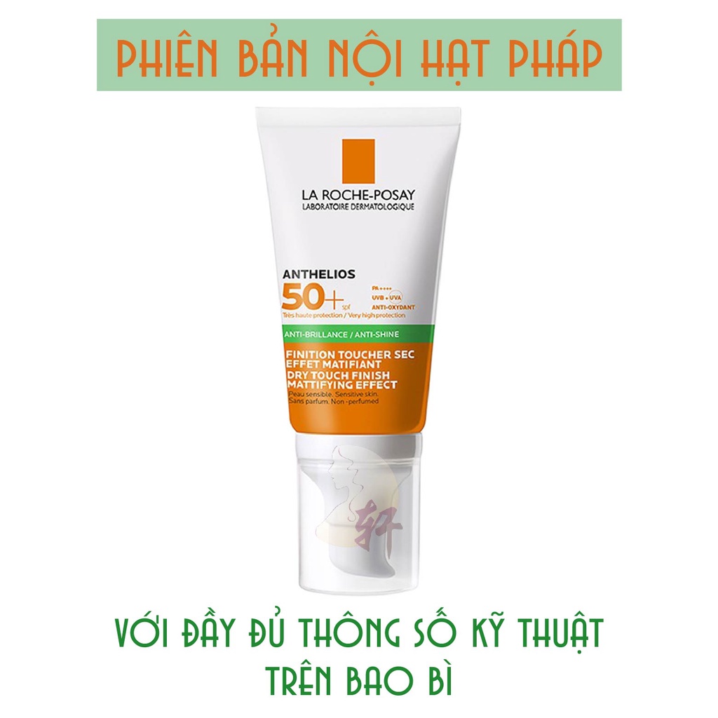 KEM CHỐNG NẮNG CHO DA DẦU MỤN LA ROCHE-POSAY ANTHELIOS ANTI-SHINE SPF50+