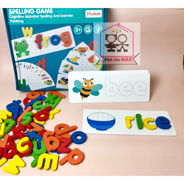 Spelling game/Bộ ghép vần chữ cái tiếng anh