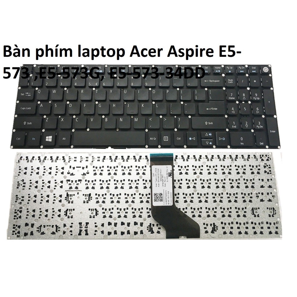 ⚡️[Sạc zin]Bàn phím laptop Acer Aspire E5-573 ,E5-573G, E5-573-34DD
