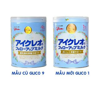 Sữa Glico số 9 800g ( hàng xách tay, mẫu mới)  date 2020