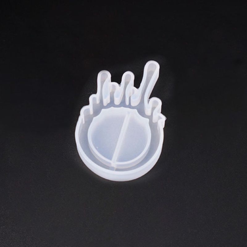 HANDMADE Khuôn Silicon Làm Mặt Trang Sức Hình Mèo Và Sao