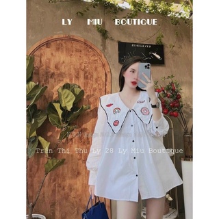 Đầm babydol cổ bèo