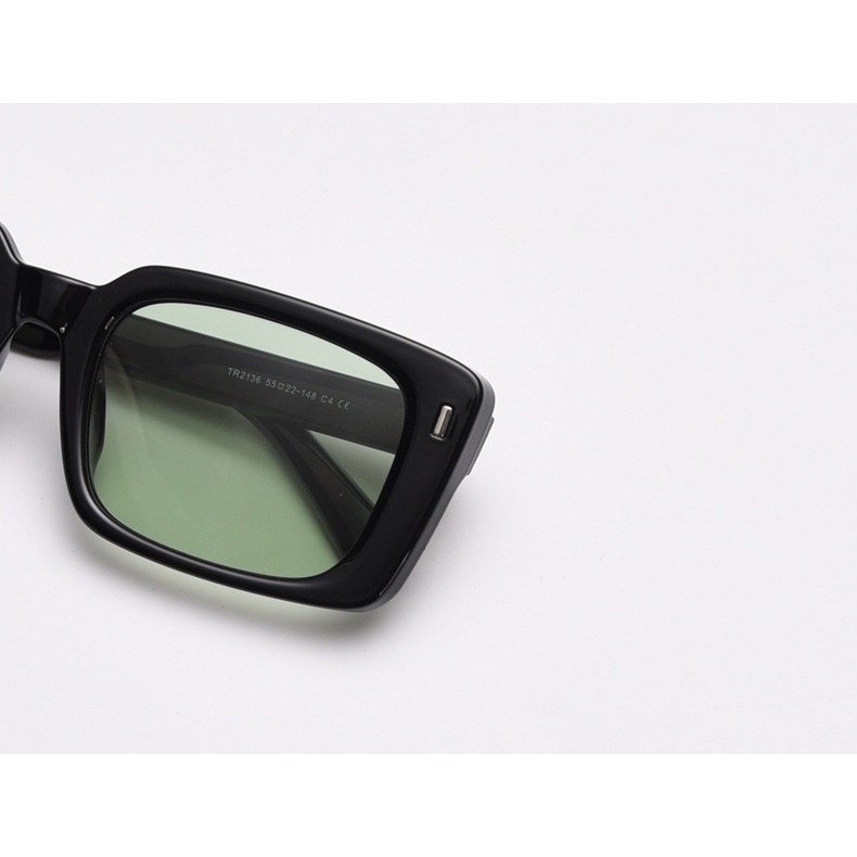 ★ TR2136 | KÍNH MÁT THỜI TRANG FORM CHỮ NHẬT NGANG STYLE CỔ ĐIỂN TRÒNG KÍNH TIA UV400