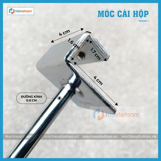 MÓC TREO QUẦN ÁO BI DẠNG THẲNG D16